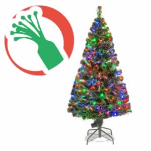 Albero di Natale a Fibre Ottiche